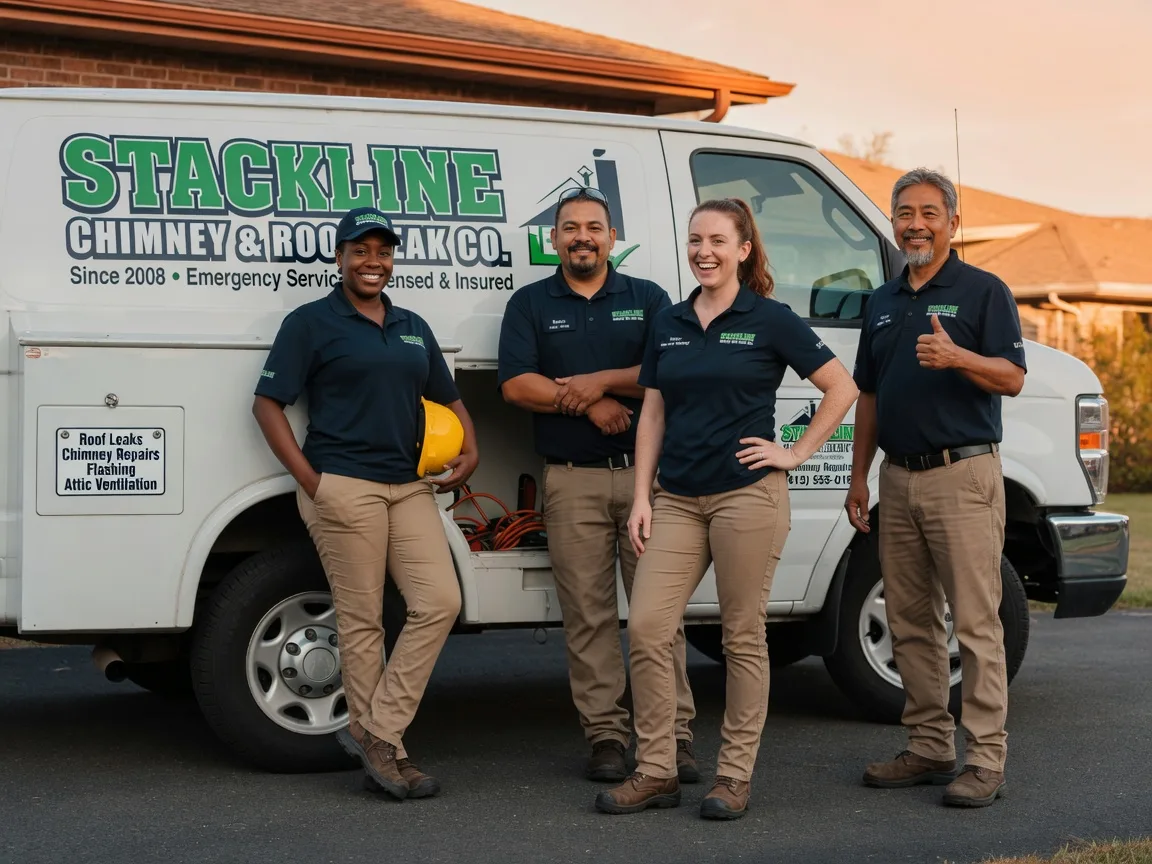 Chimney flashing repair company in Lupton City, TN